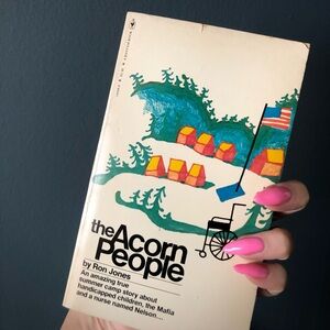 Vintage Paperback / 1980’s Summercamp / Book Cover / Vintage Typography